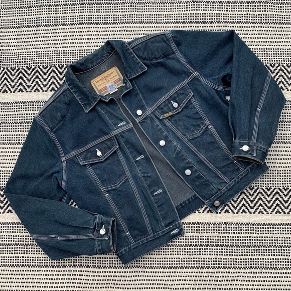 *Perfect Condition* Vintage Diesel Stars Series Denim Jacket size L - Picture 1 of 8